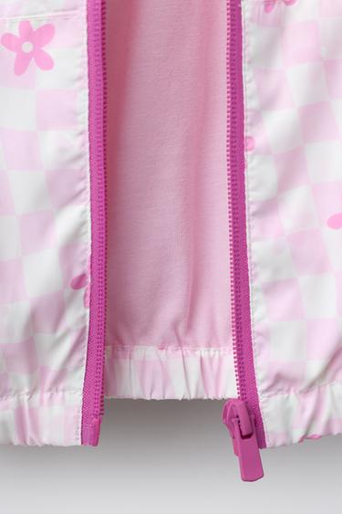 CIRÉ DÉPERLANT CARREAUX ET FLEURS - Rose clair de Zara - Image 3