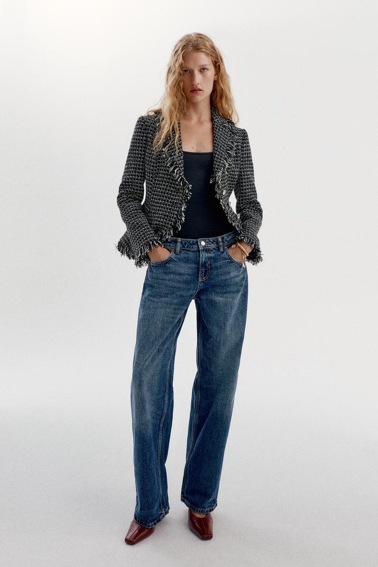 Blazer desflecada estructura
