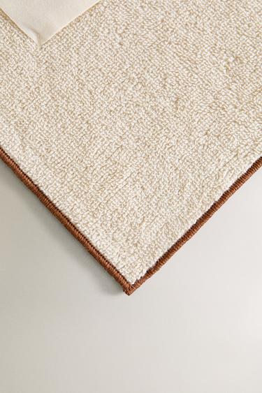 SERVIETTE DE BAIN COTON GYM - Écru de Zara - Image 2