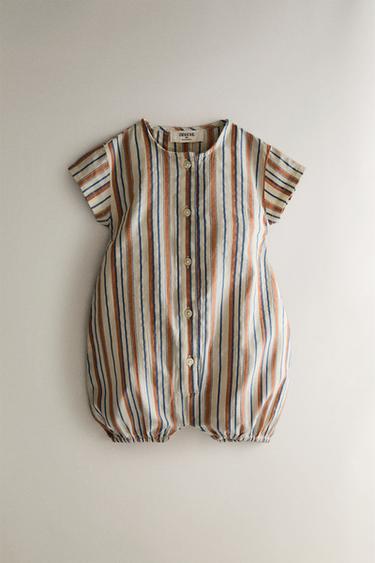 GRENOUILLÈRE BÉBÉ CARREAUX - Tuile de Zara - Image 0