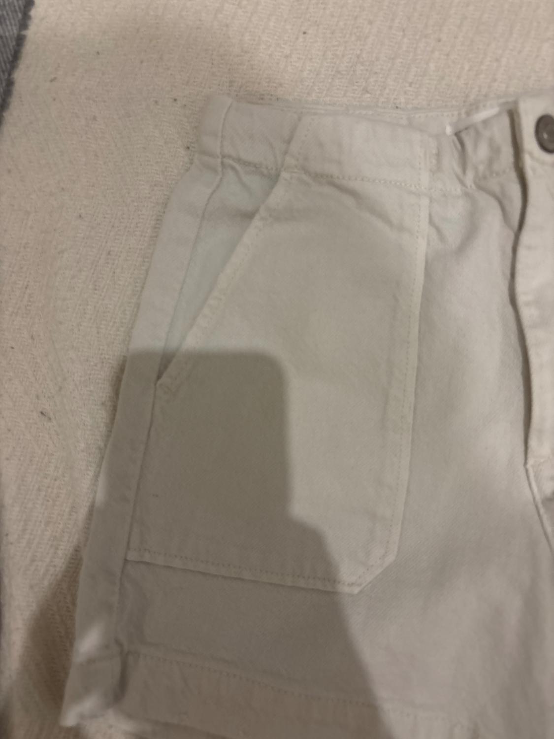 FLOWING DENIM BERMUDA SHORTS - Image 3