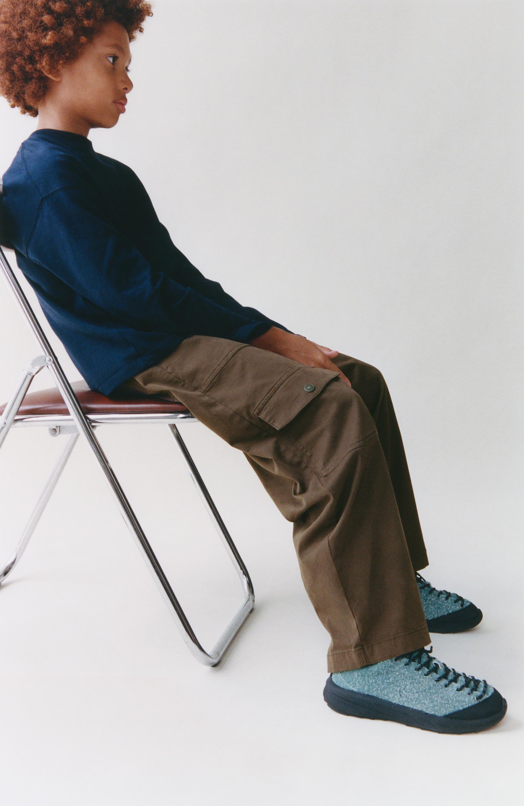 Детские брюки Zara BALLOON CARGO PANTS