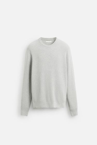 JERSEY REGULAR FIT ESTRUCTURA - Gris vigoré de Zara