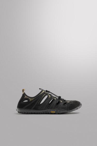 Zara VIBRAM® TECHNICAL SANDALS - Black - Image 0