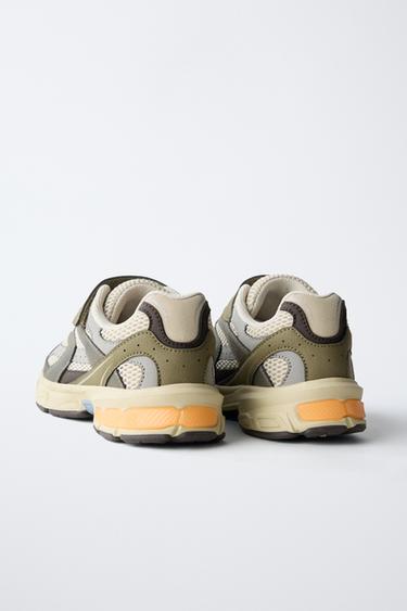 MULTICOLOURED TRAINERS - Brown by Zara - Image 7