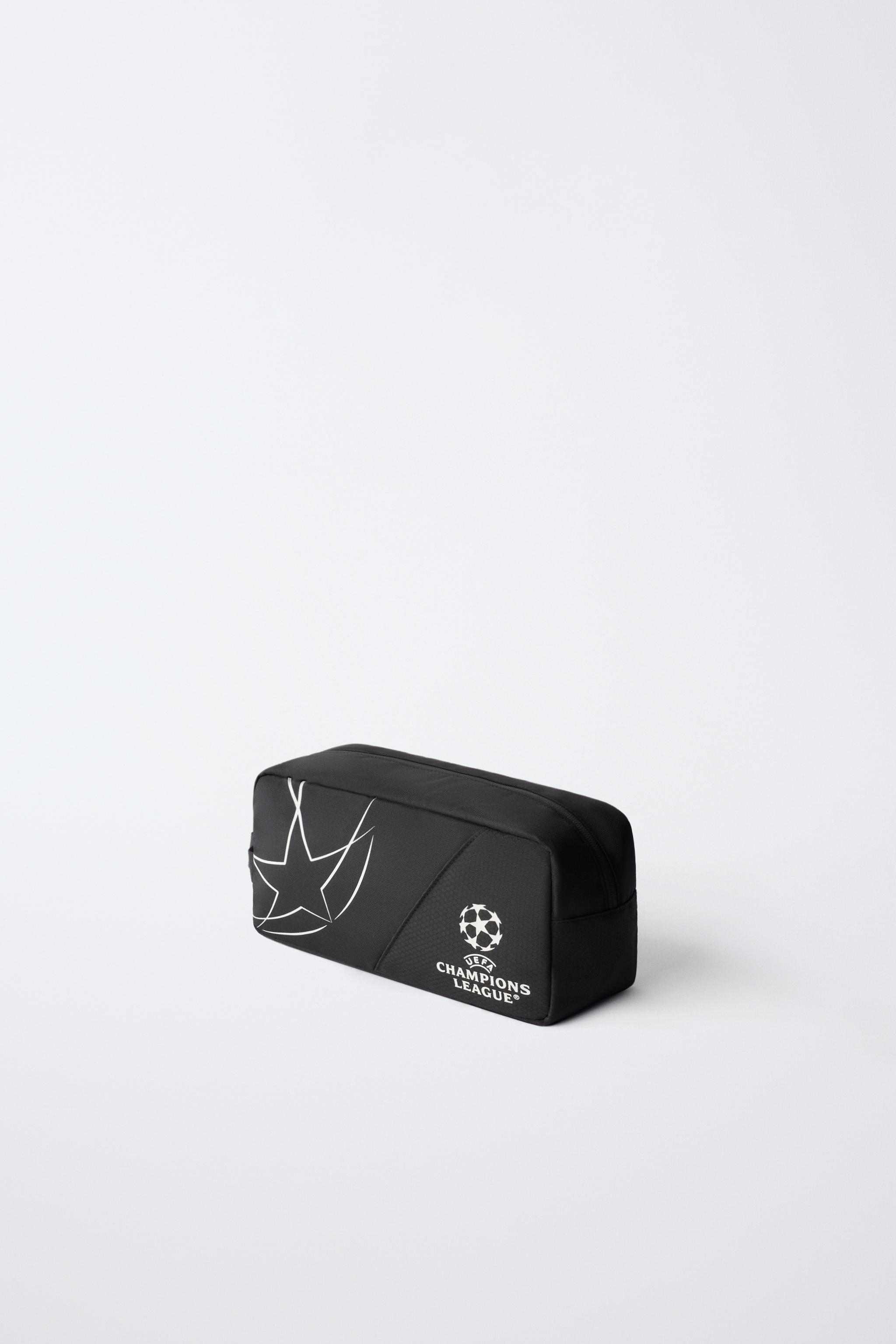 UEFA CHAMPIONS LEAGUE® GLOW-IN-THE-DARK SNEAKER BAG — Black (alternate view)