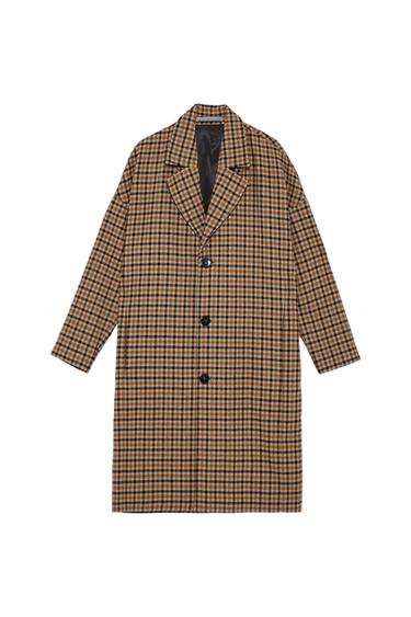 OVERSIZED CHECK COAT