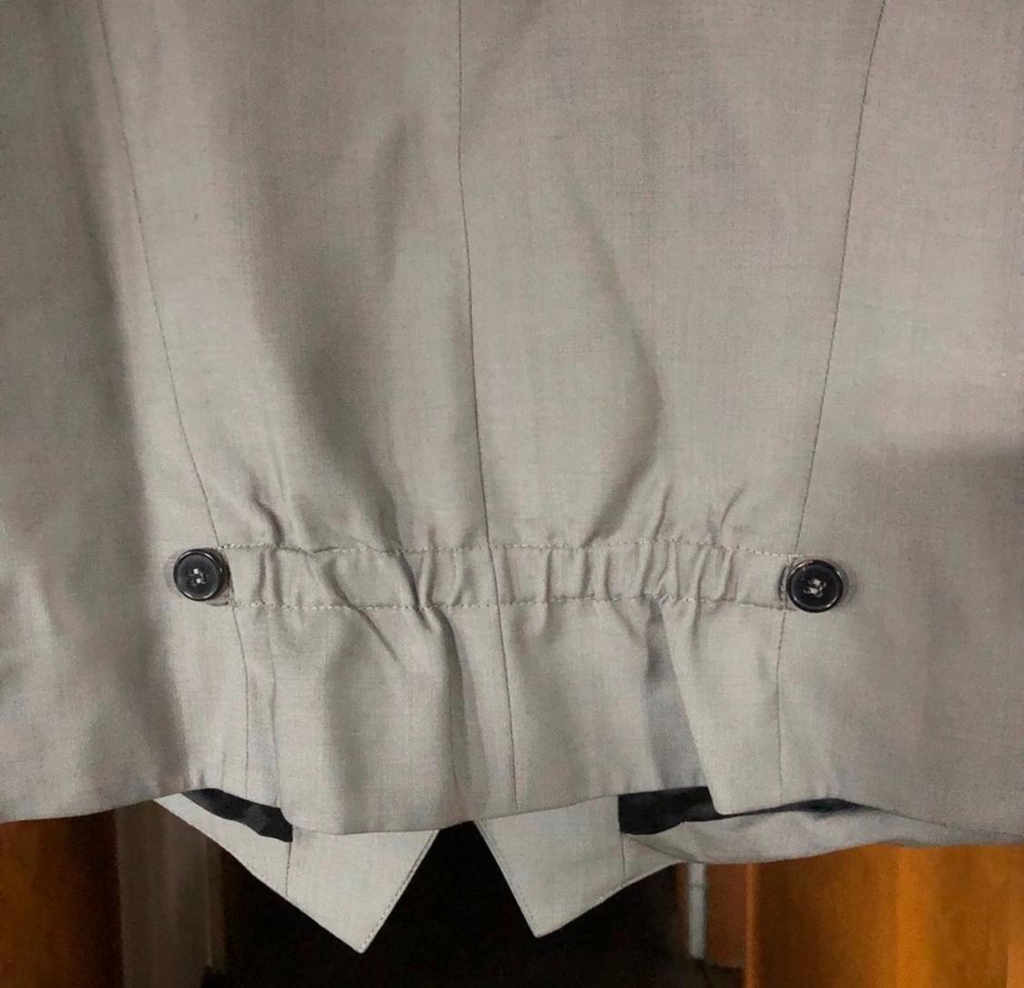 ZW COLLECTION MINIMALIST WOOL VEST - Image 4