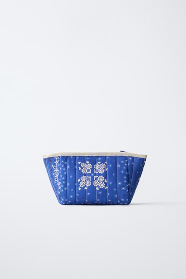 BANDANA TOILETRY BAG - Blue by Zara - Image 4
