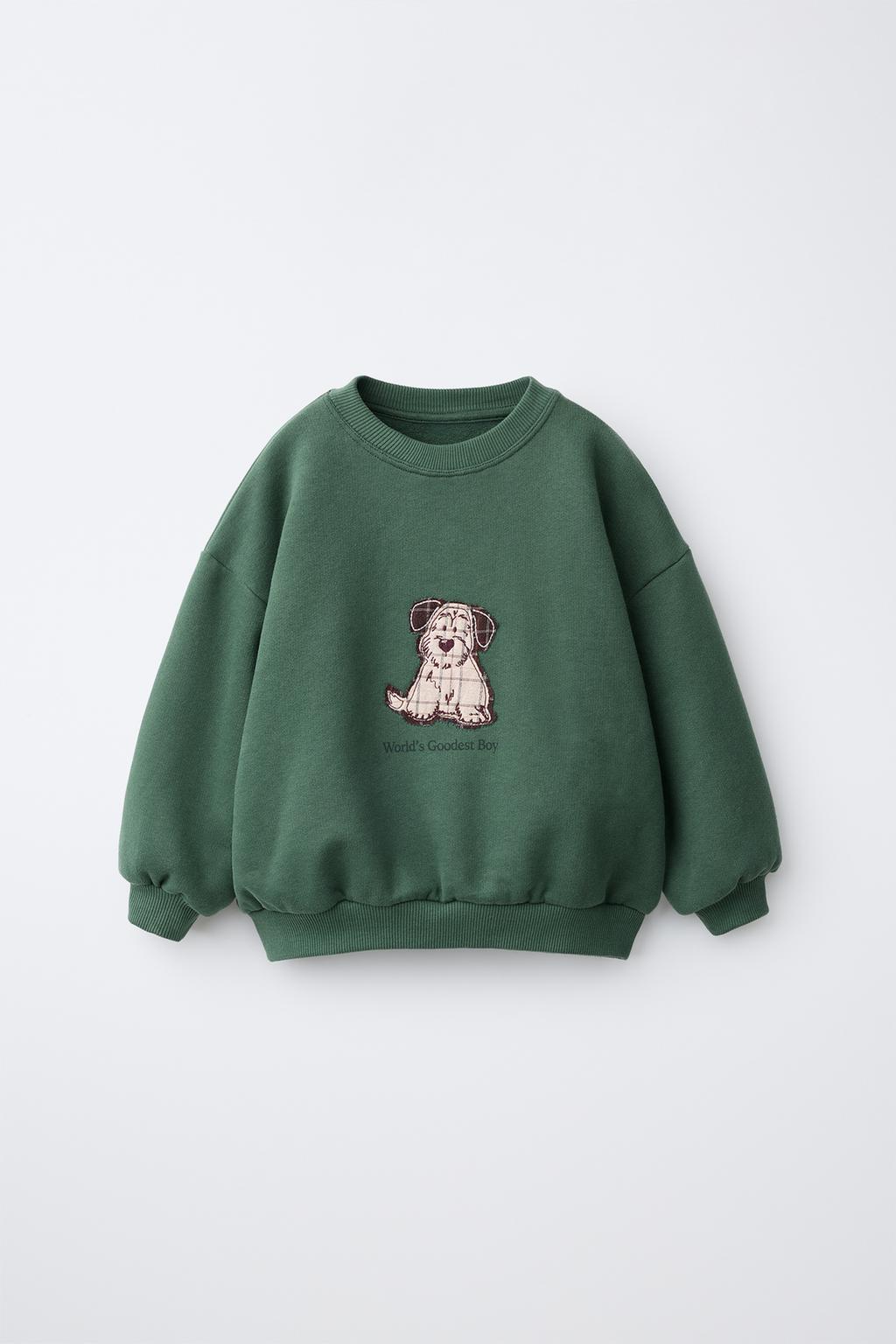 DOG PATCH SWEATSHIRT