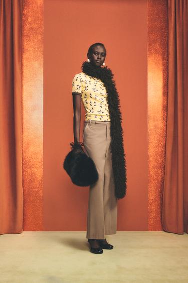 ТЕНИСКА MORTY + FERDY HARRY LAMBERT FOR ZARA X DISNEY - Жълто от Zara