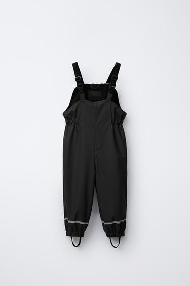 RUBBERISED WATER RESISTANT JUMPSUIT - Black by Zara - Image 0