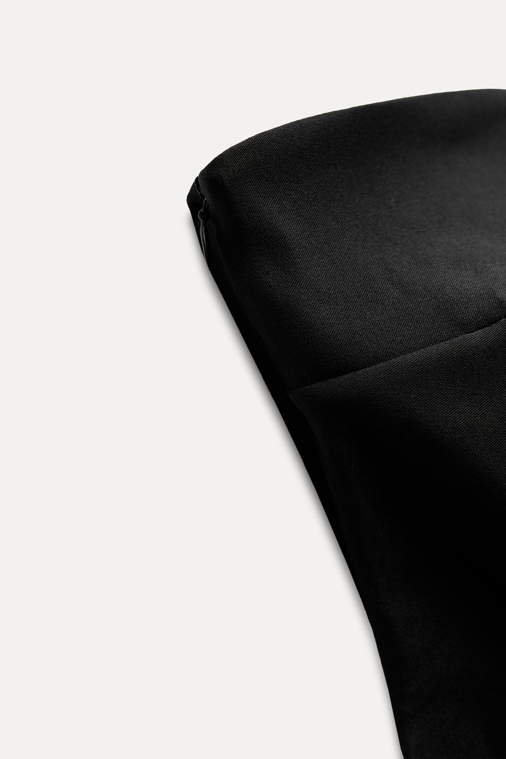 RUCHED ASYMMETRIC TOP - Black | ZARA United States RUCHED ASYMMETRIC TOP - Black | ZARA United States