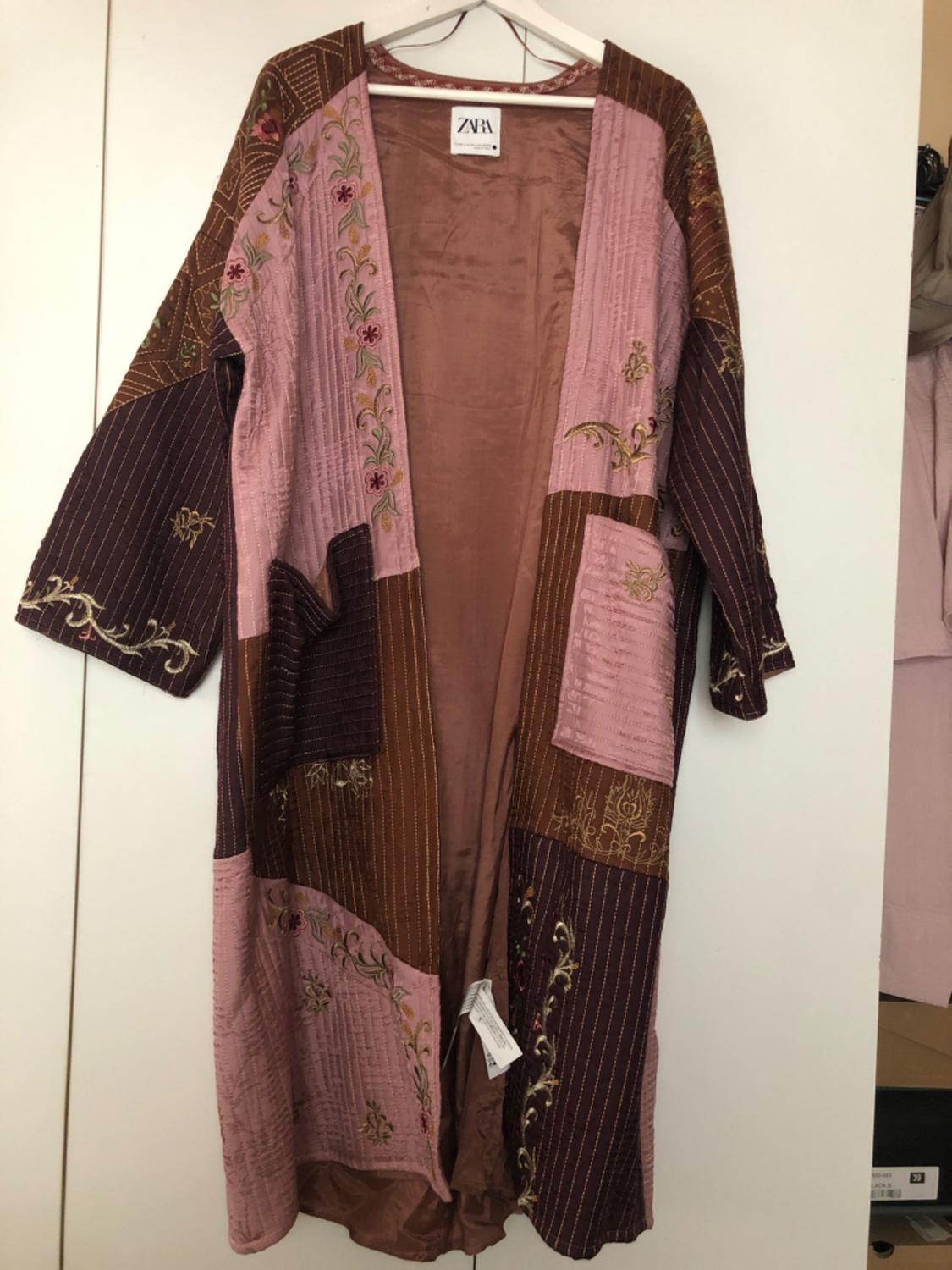 EMBROIDERED PATCHWORK KIMONO COAT - LIMITED EDITION