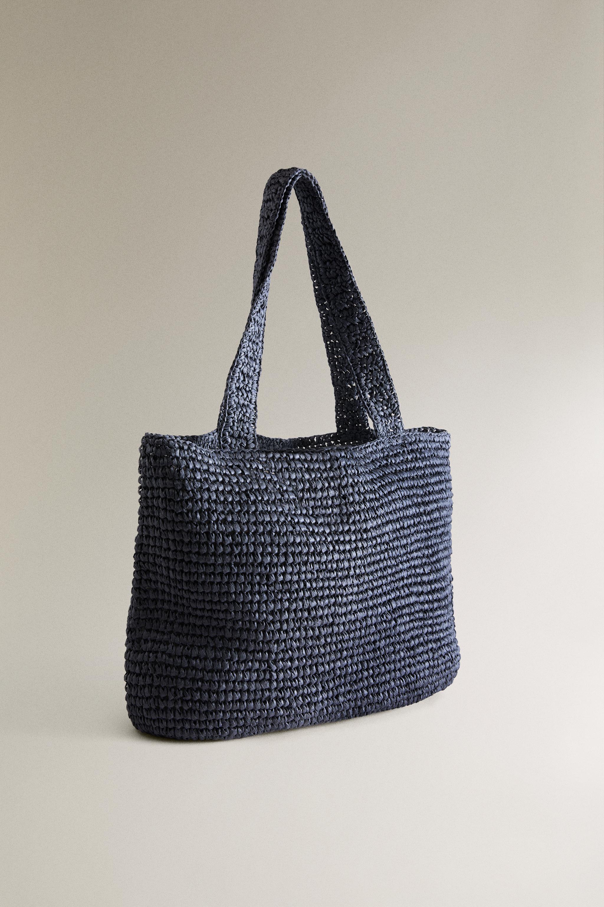 PAPER TOTE BAG — Navy Blue
