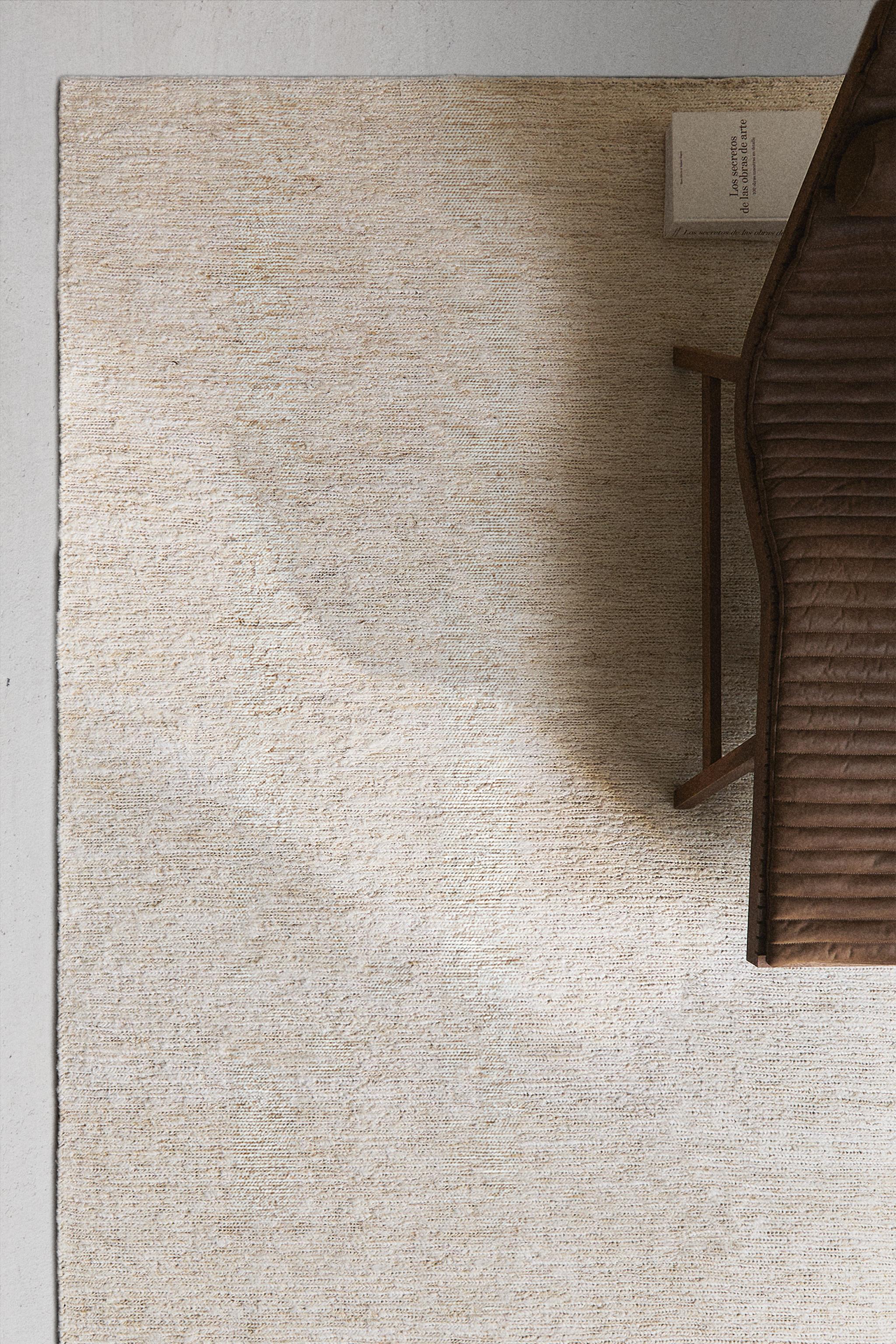 編み込みジュートラグ - エクリュ | ZARA Japan / 日本