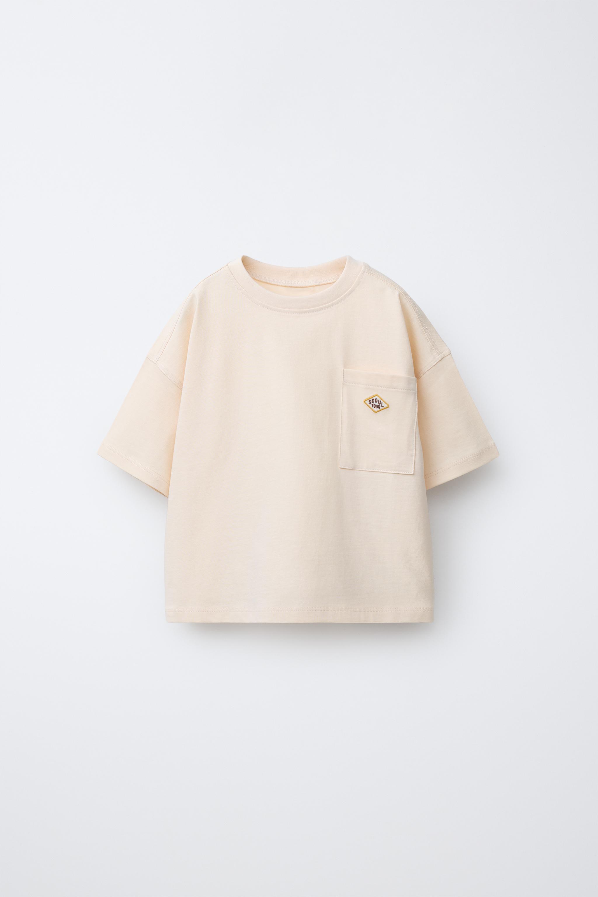 T-SHIRT POCHE ET PIÈCE