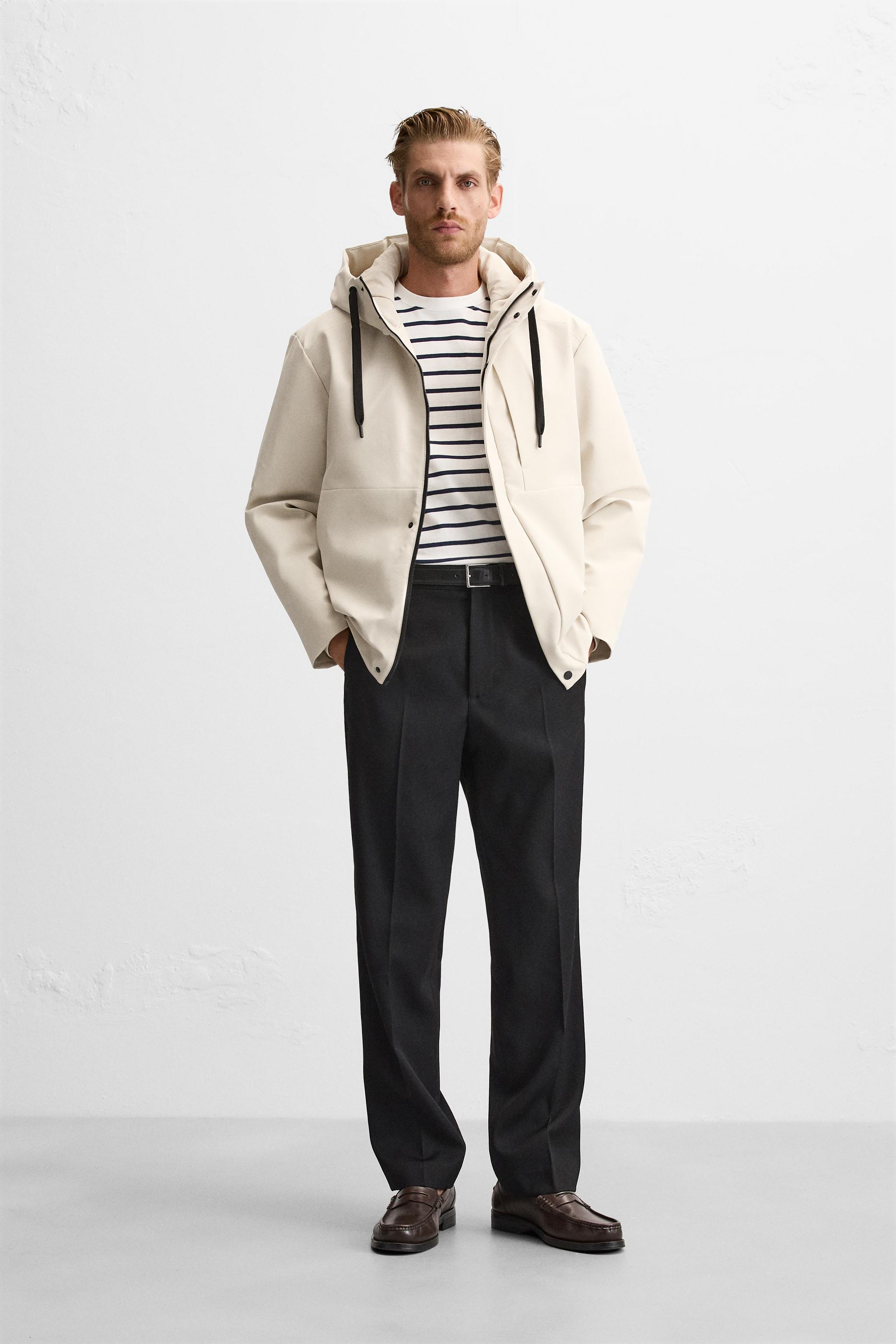 Long white jacket mens hotsell