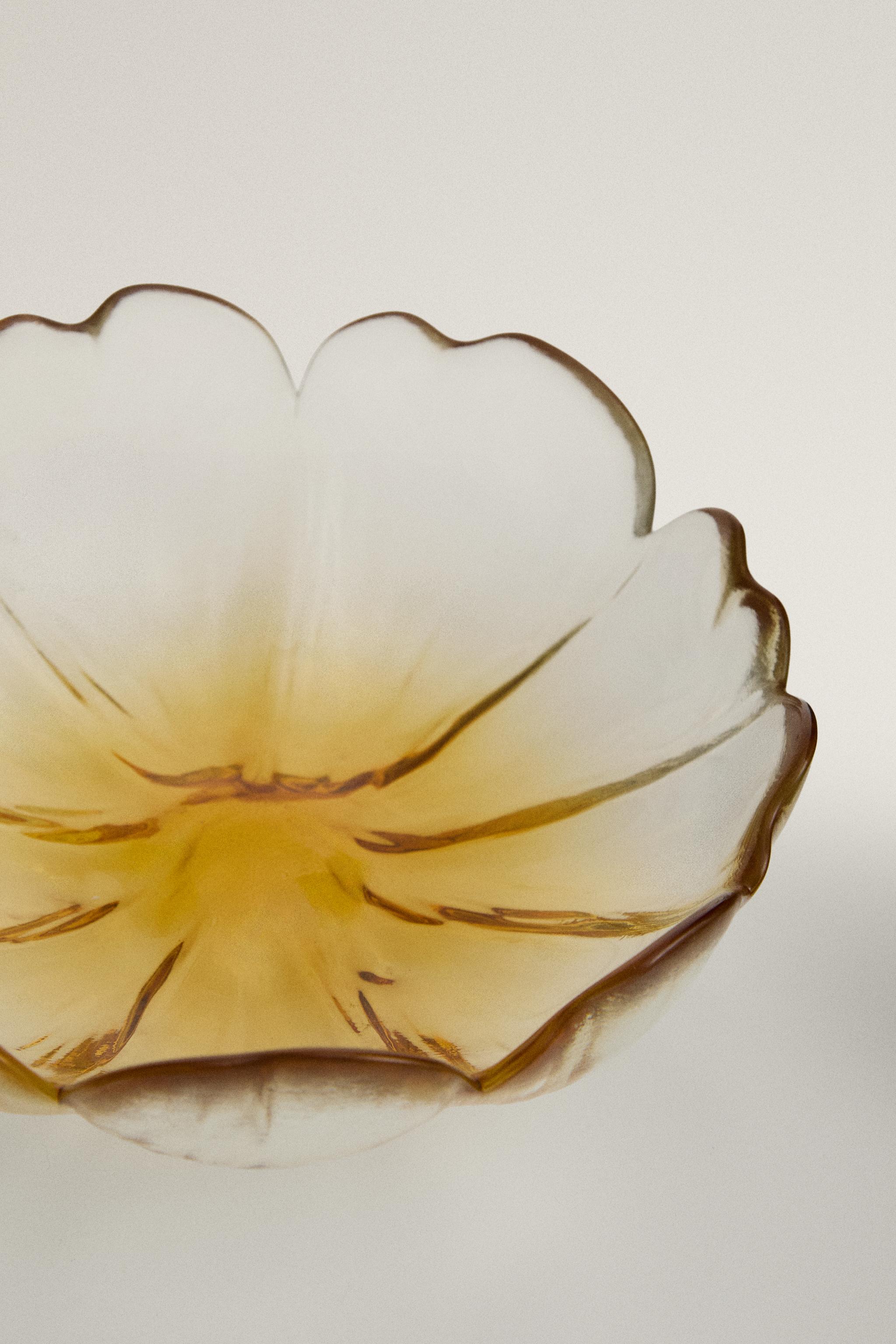 BOL EN VERRE FLEUR