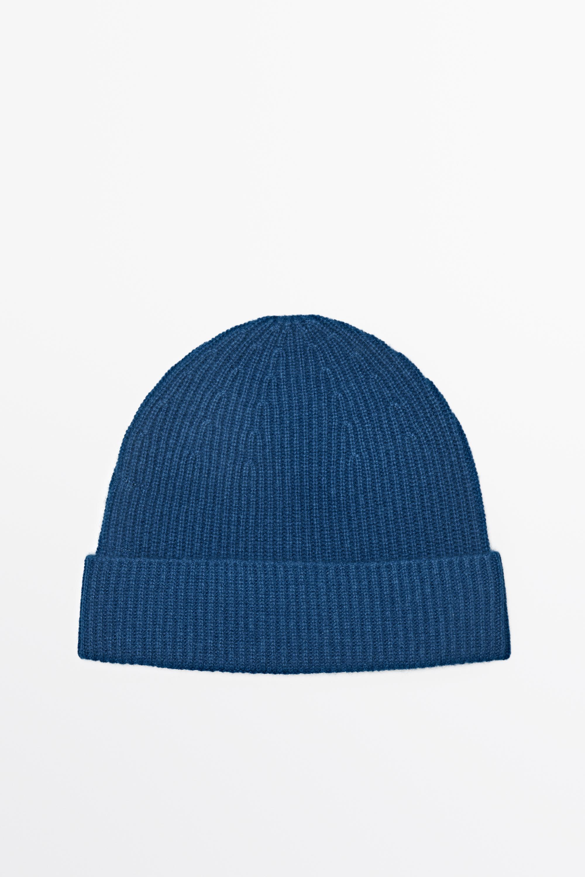 100% cashmere knit beanie
