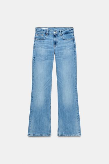 JEANS BOOTCUT TRF TIRO ALTO - Azul de Zara - Imagen 0