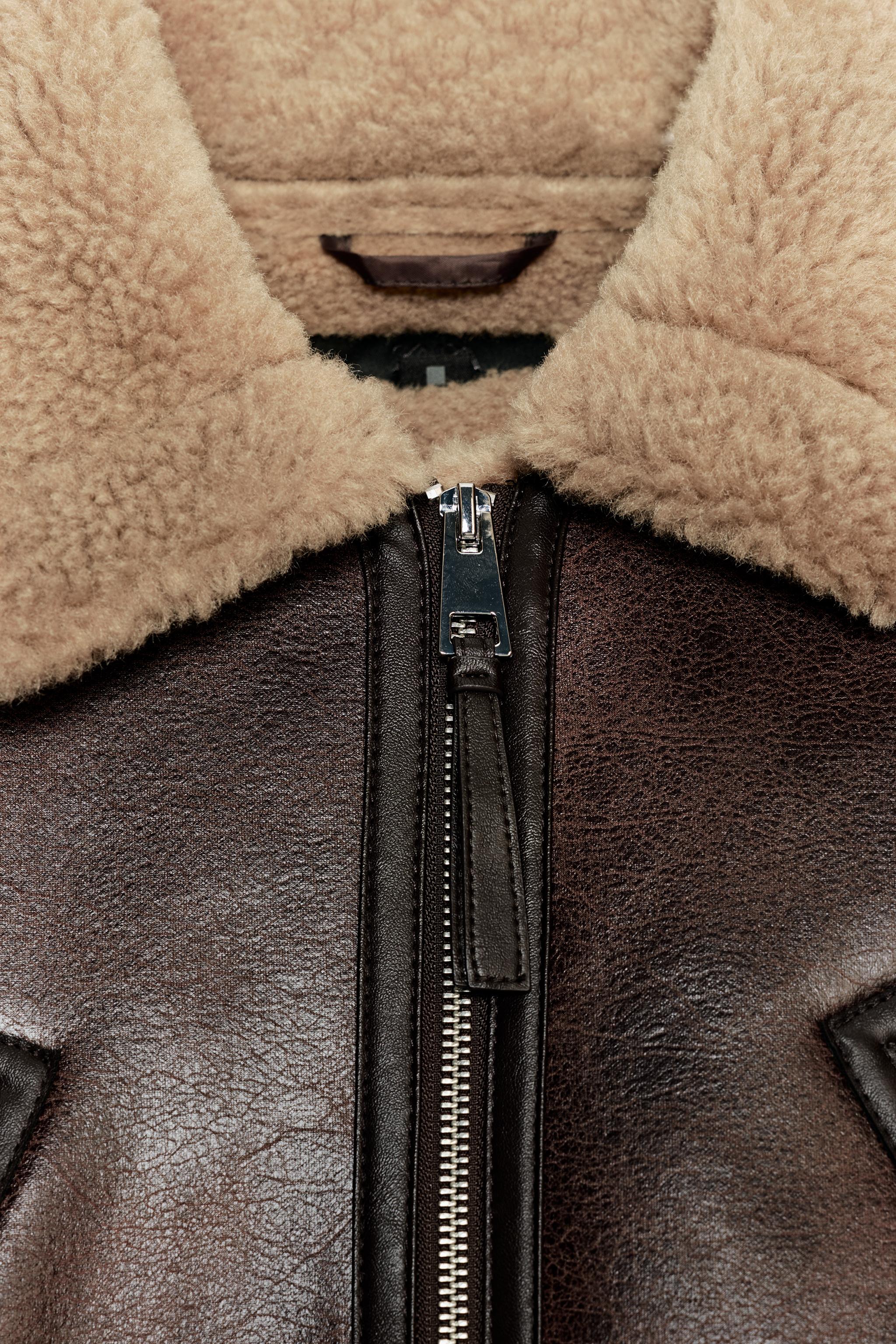 BLOUSON COURT DOUBLE FACE