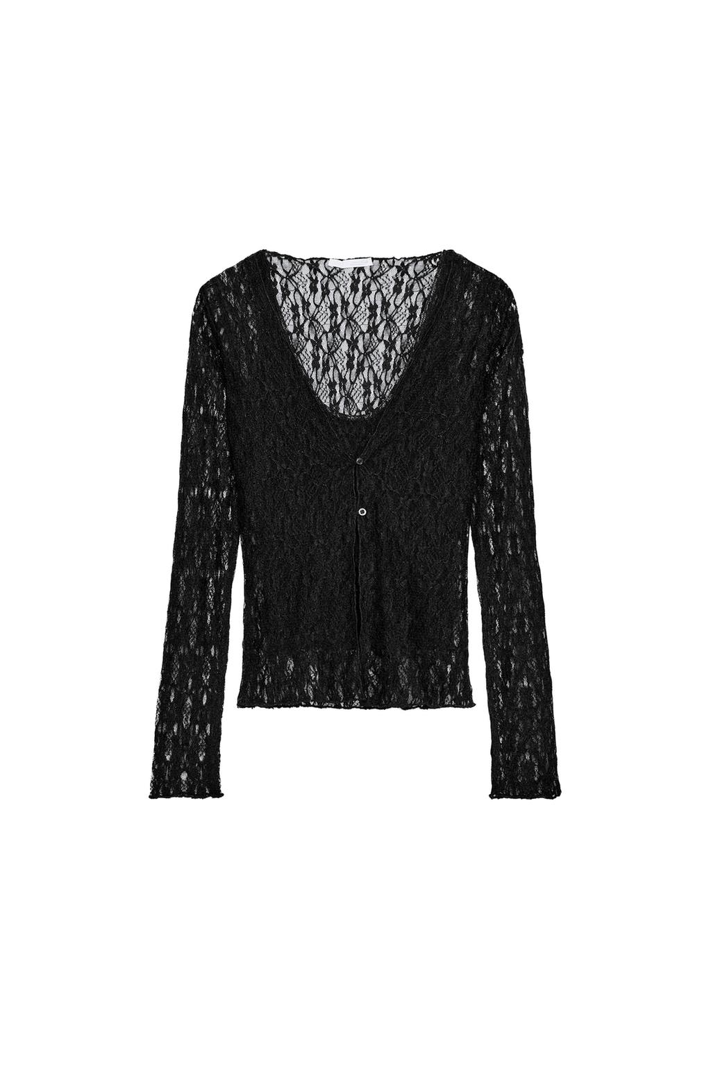 LACE EFFECT DOUBLE TOP - image 3