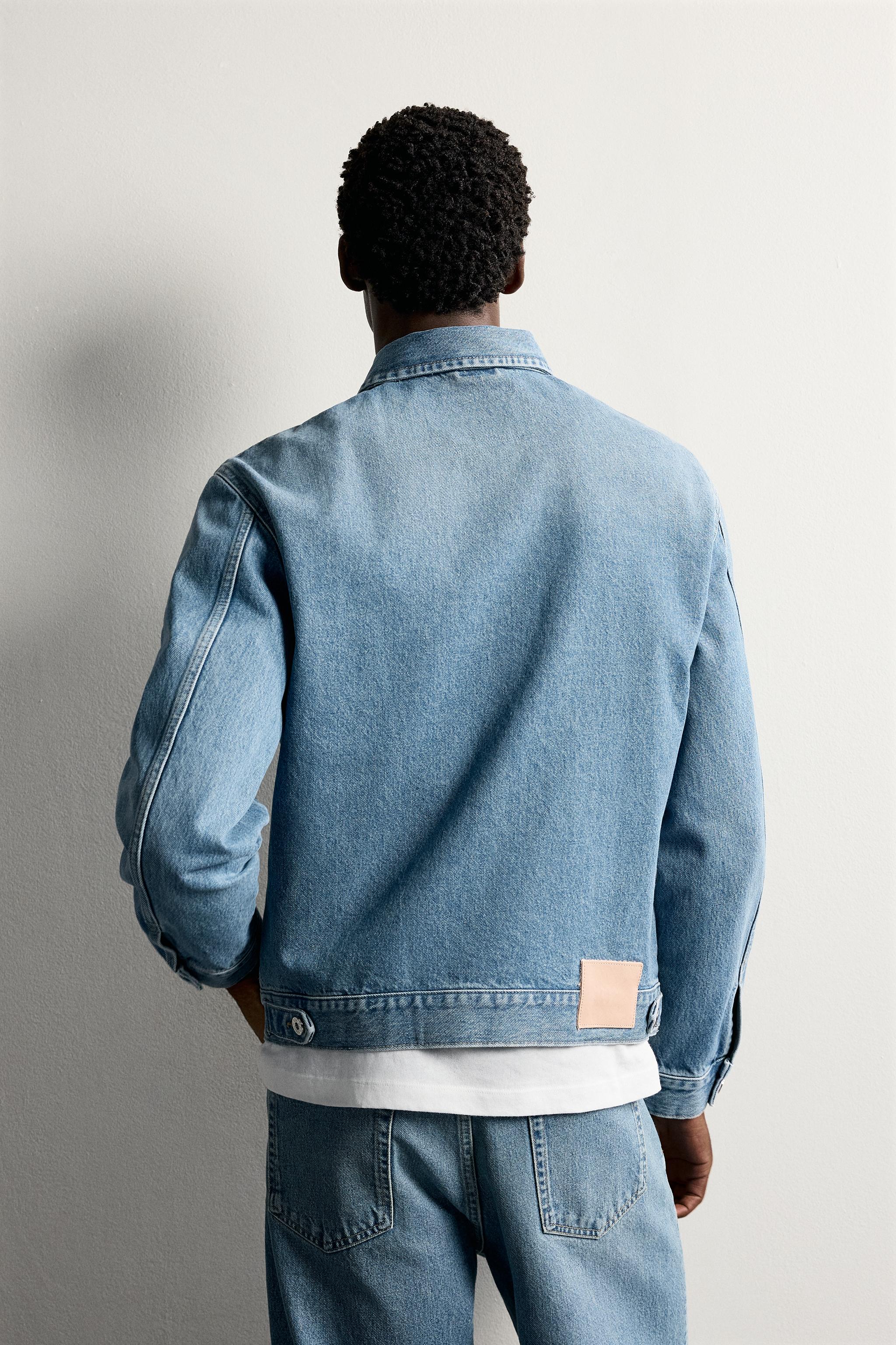 CROPPED FIT DENIM JACKET