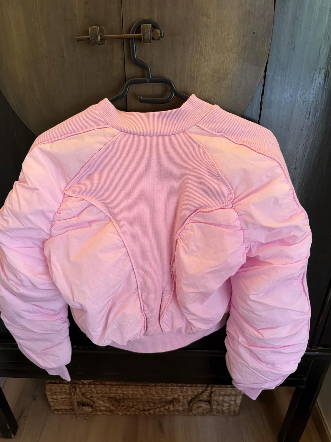 PURPLE MAGAZINE BOMBER JACKET - Image 2