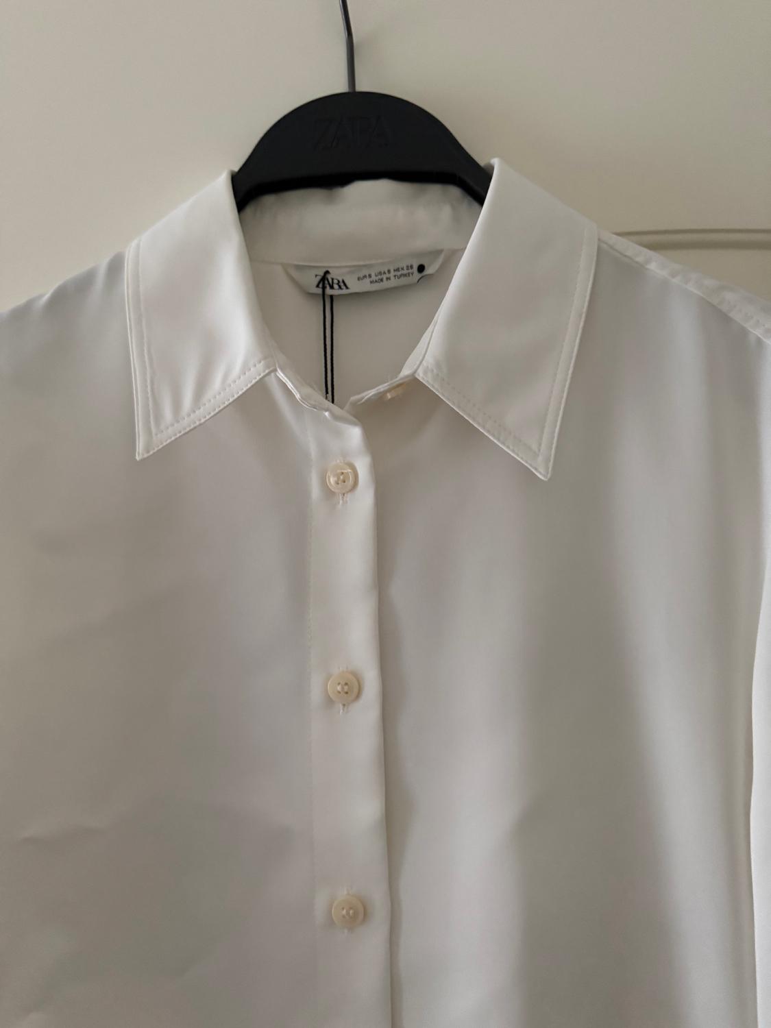 SATIN SHIRT WITH VENTS - Image 4