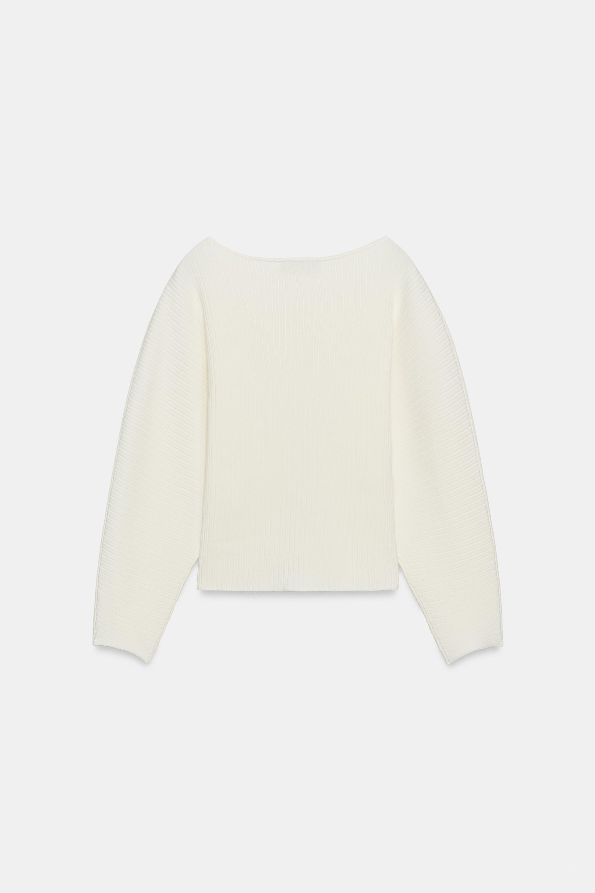 RIB KNIT FULL SLEEVE JUMPER