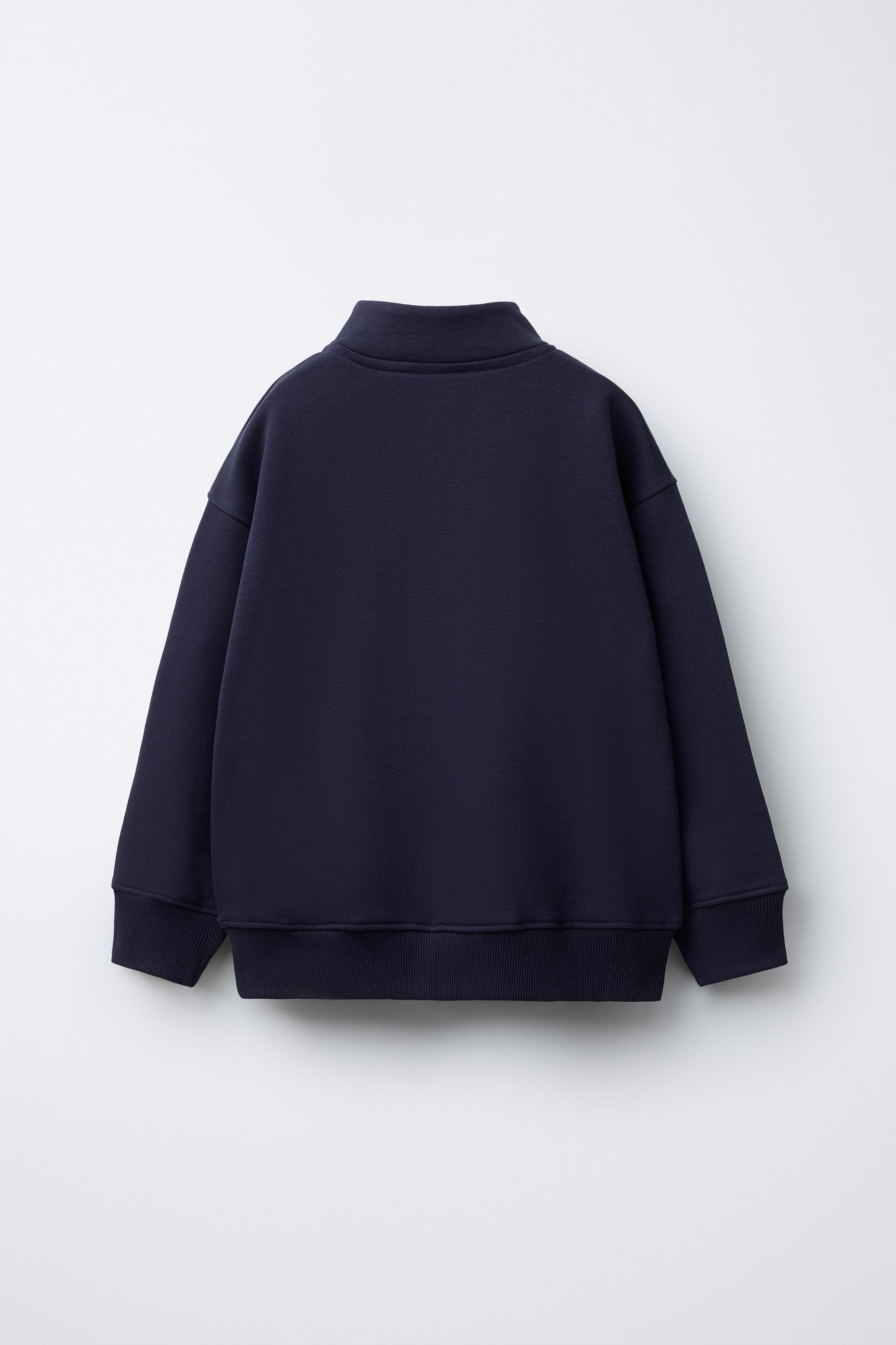 EMBROIDERED TEXT SWEATSHIRT