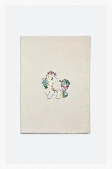 ベビー フリース ブランケット マイリトルポニー©エクリュZaraのベビー フリース ブランケット マイリトルポニー© - エクリュ 