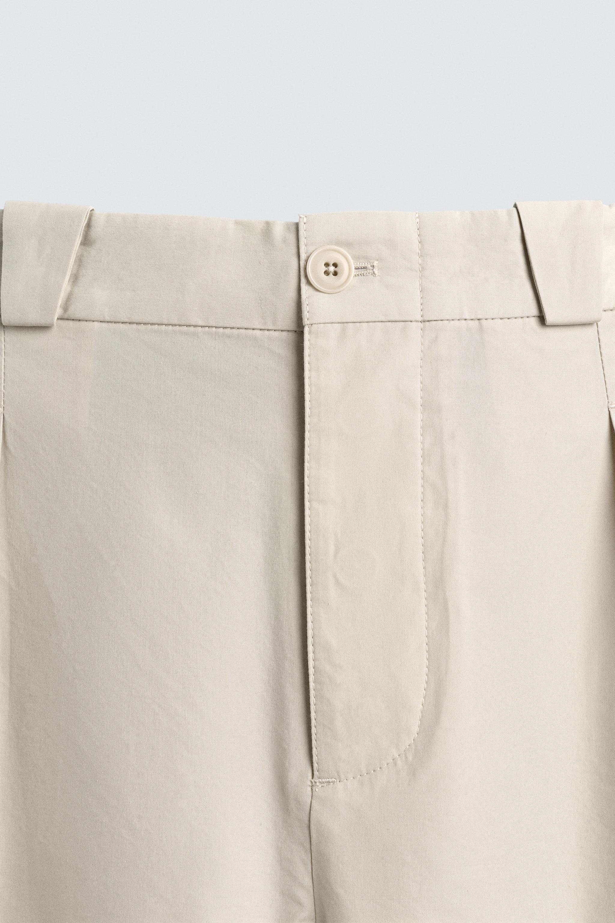 PANTALON STRAIGHT FIT COTON ET LYOCELL