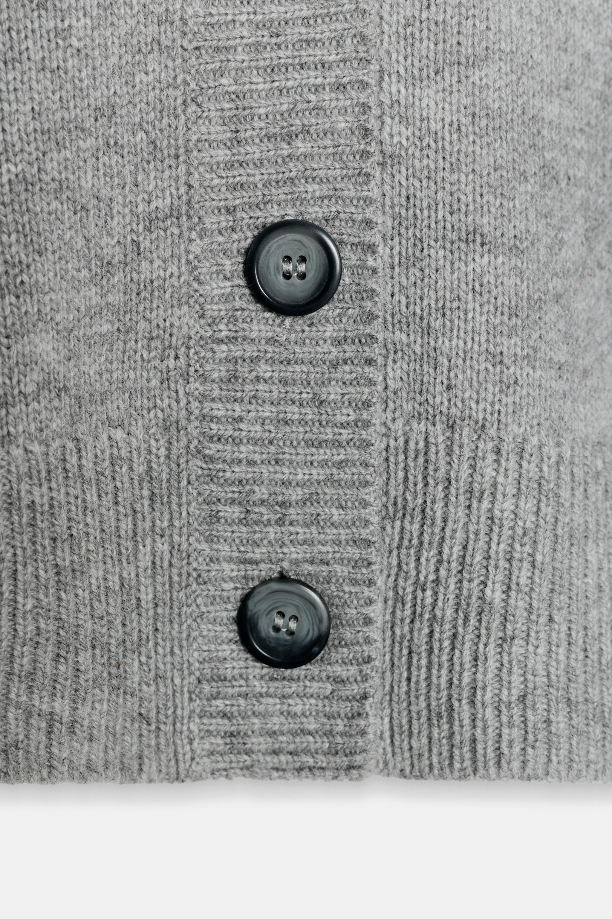 100%ウールフィットジャケット - グレー | ZARA Japan / 日本