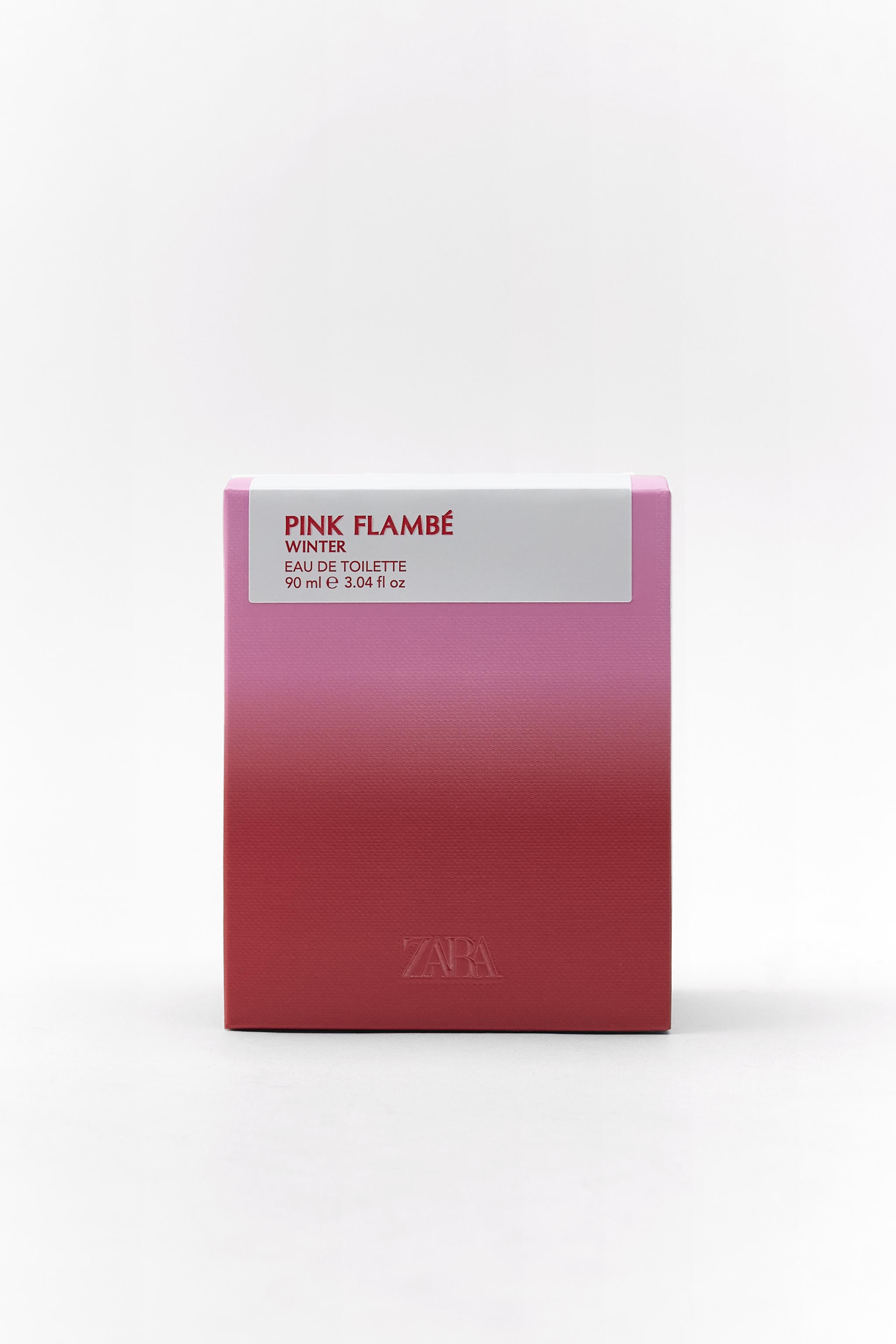 Zara Perfume Pink Flambe Winter Pink Flambe Winter Eau De Toilette