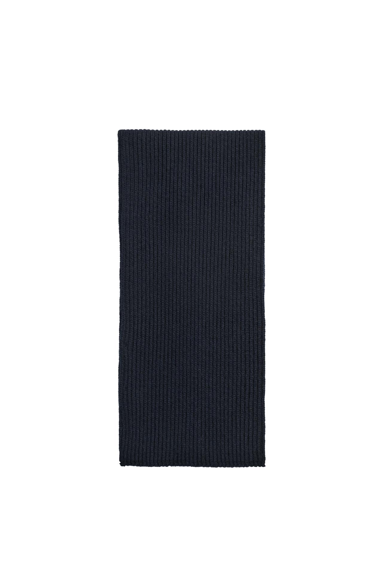 WOOL BLEND KNIT SCARF