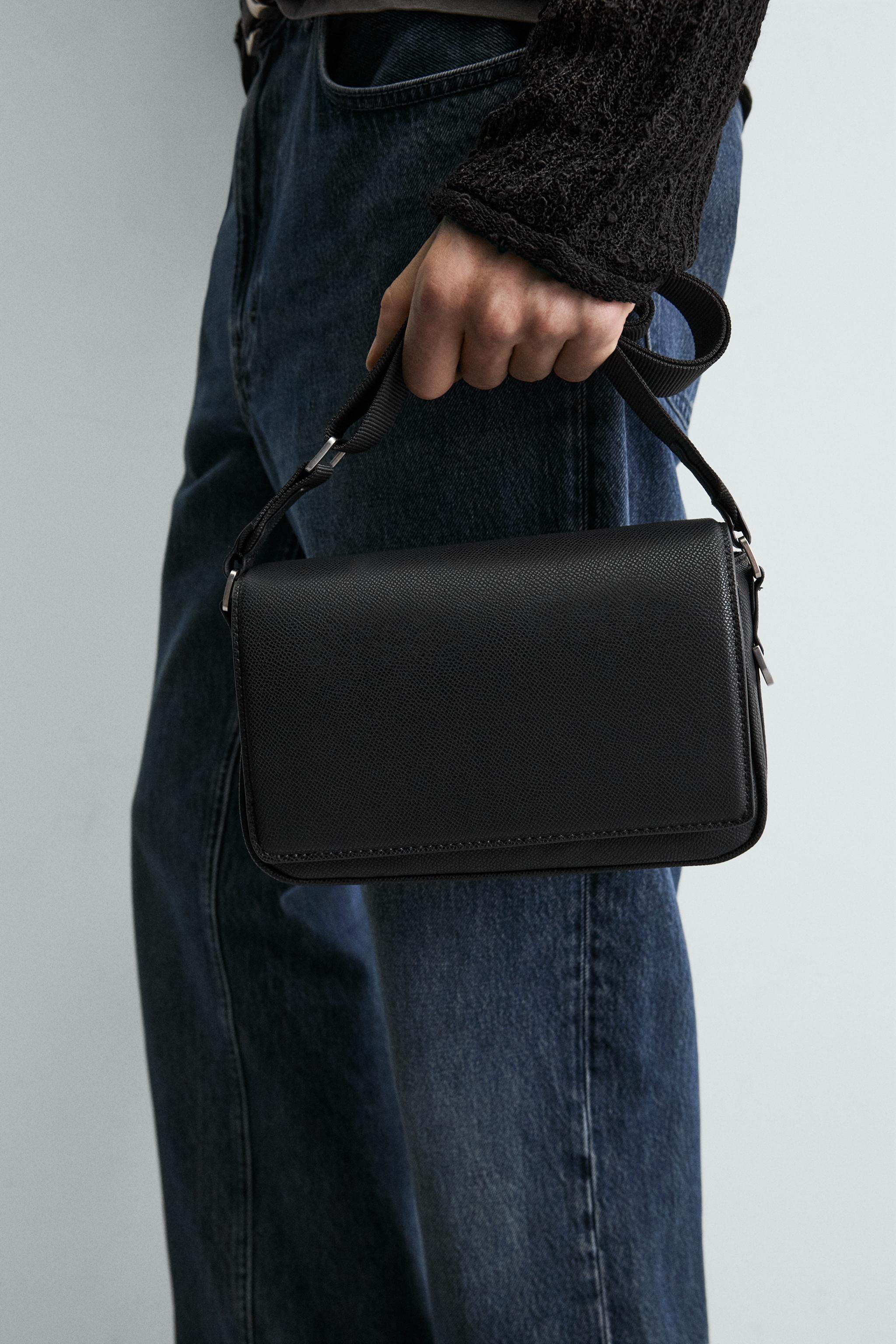 TEXTURED CROSSBODY BAG