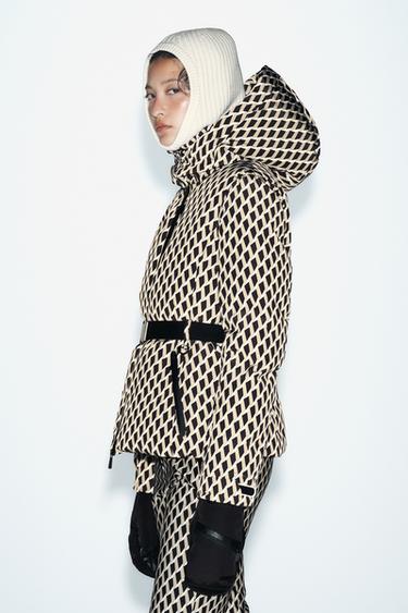 DOWN JACKET WATER RESISTANT AND WIND PROTECTION RECCO® TECHNOLOGY SKI COLLECTION - Printed by Zara - Image 2