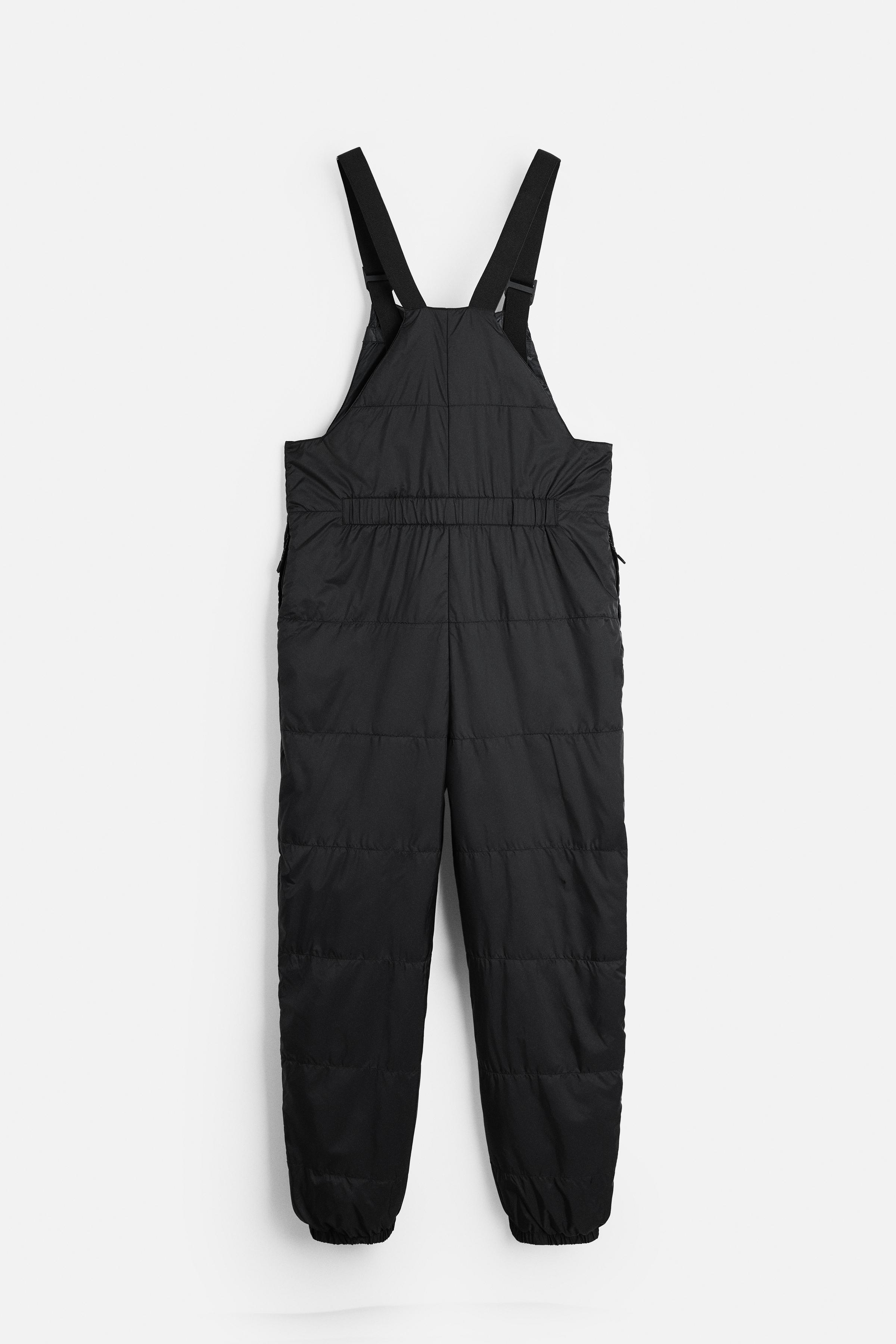 New Zara 2024 Quilted Fleece Coveralls