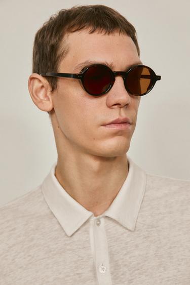 Zara Round Sunglasses - LIMITED EDITION - Brown - Image 0