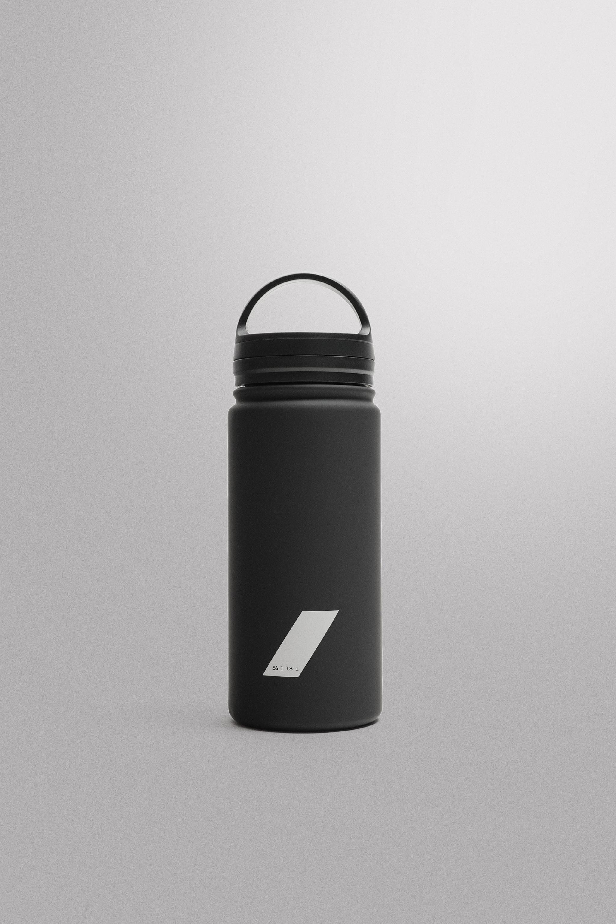 RUBBERIZED BOTTLE - Black | ZARA United States