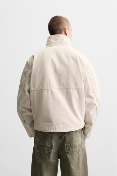 PAINT SPLATTER JACKET - Oyster-white by Zara - Image 2