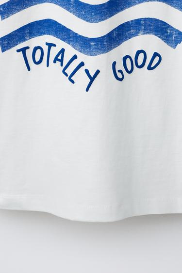 SURFER PRINT T-SHIRT - White by Zara - Image 3