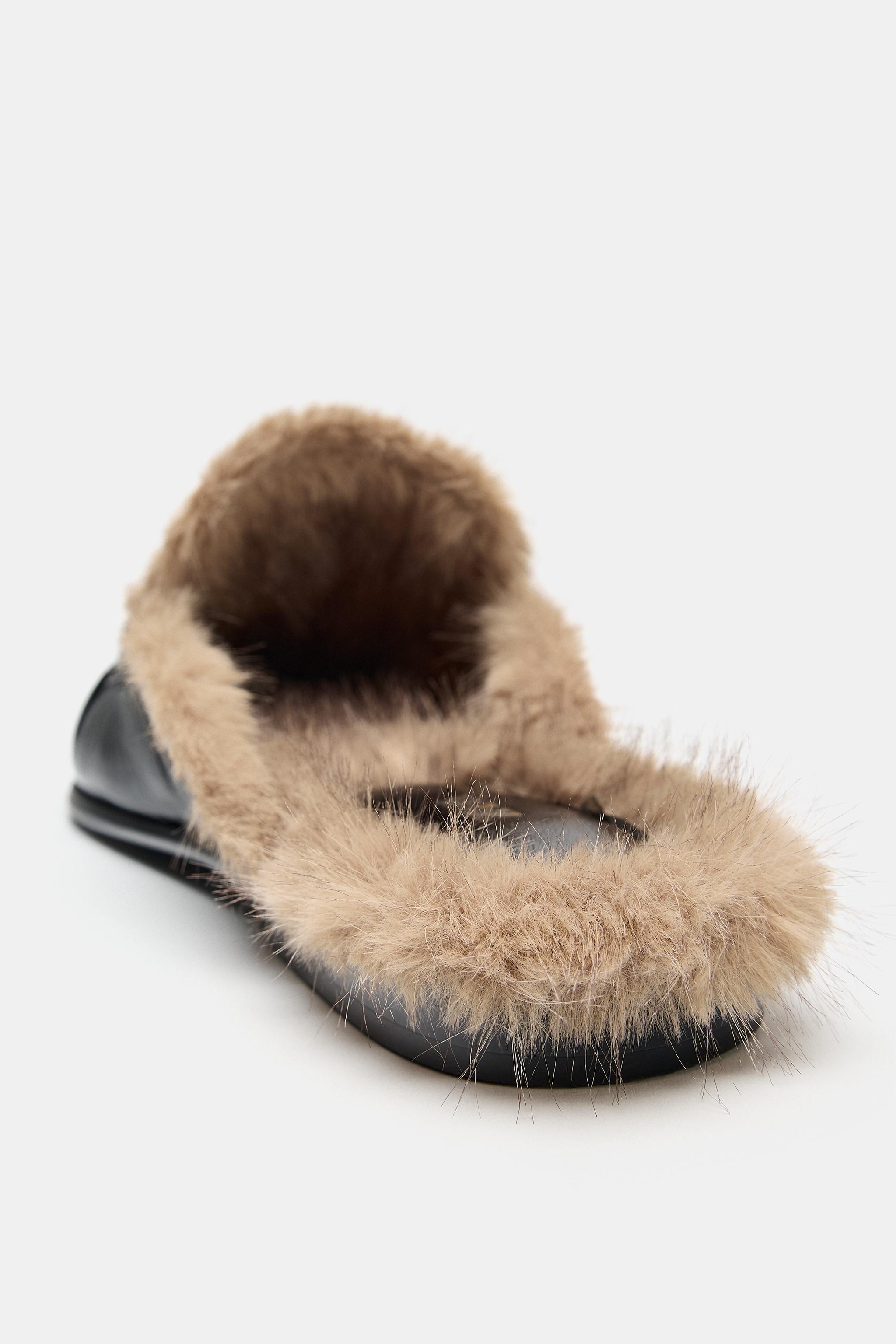 LEATHER SLINGBACK LOAFERS