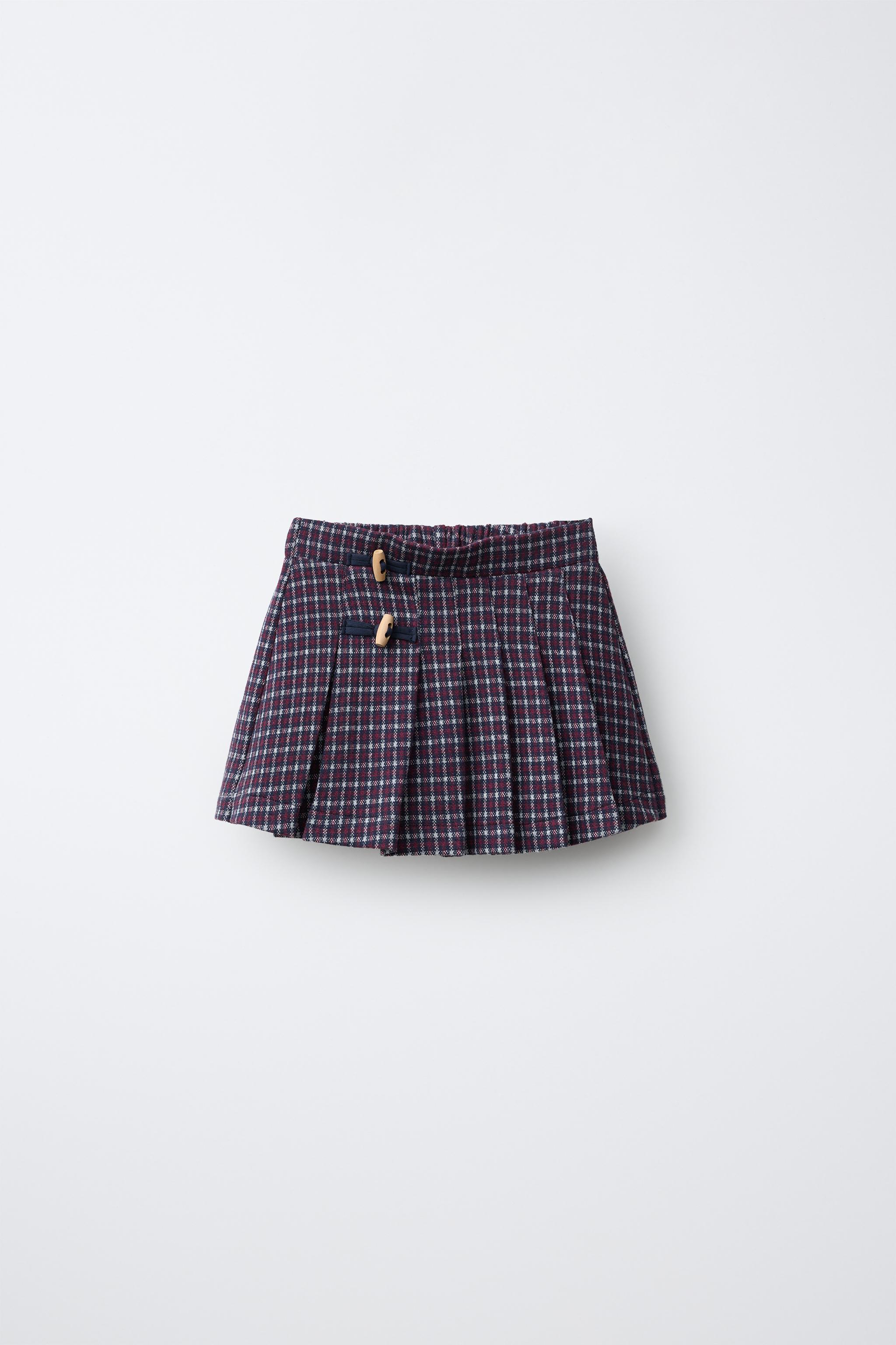 FALDA BERMUDA TABLAS CUADROS