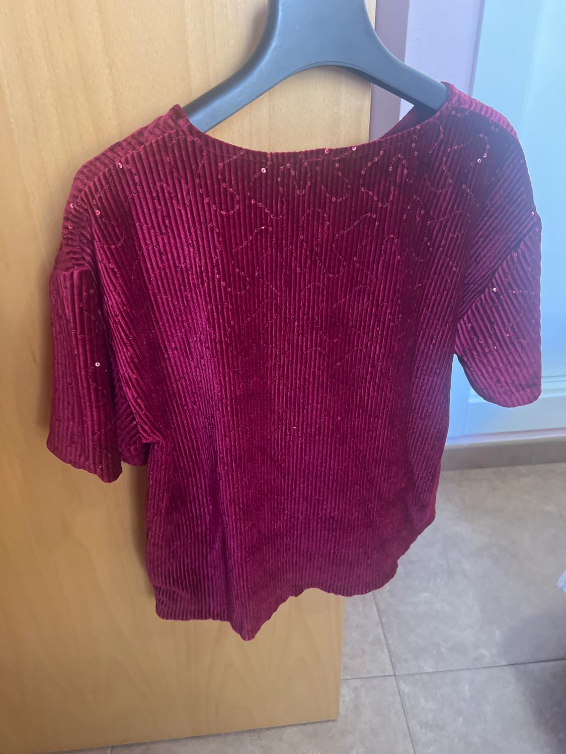 CAMISETA LENTEJUELAS TERCIOPELO - Image 3