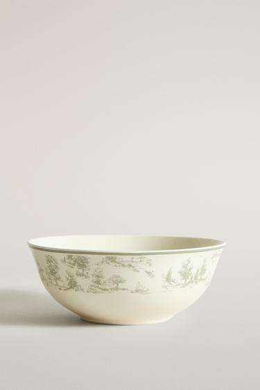 TOILE PORCELAIN BOWL - رمادي الخاص بـ Zara - صورة 0