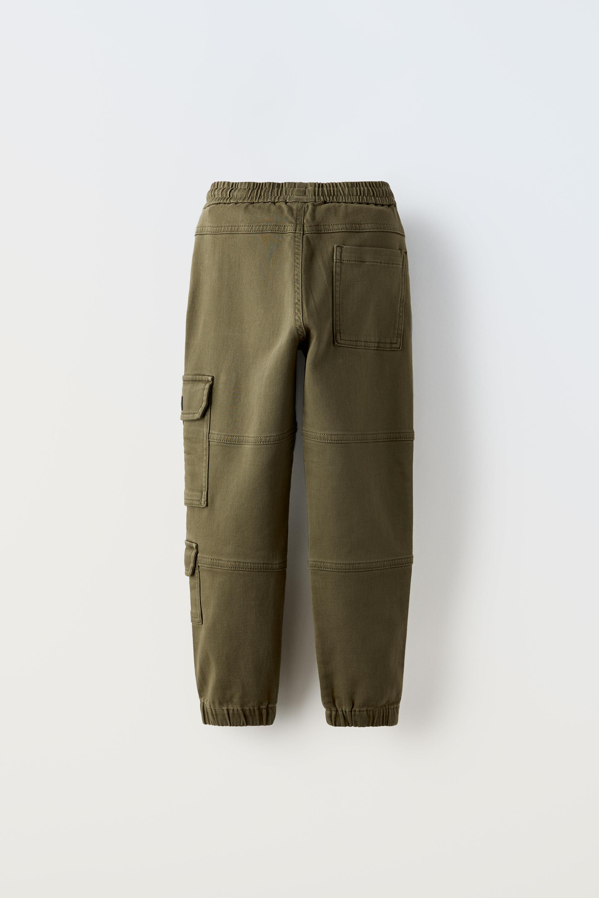 MULTIPOCKETED PANTS - Black