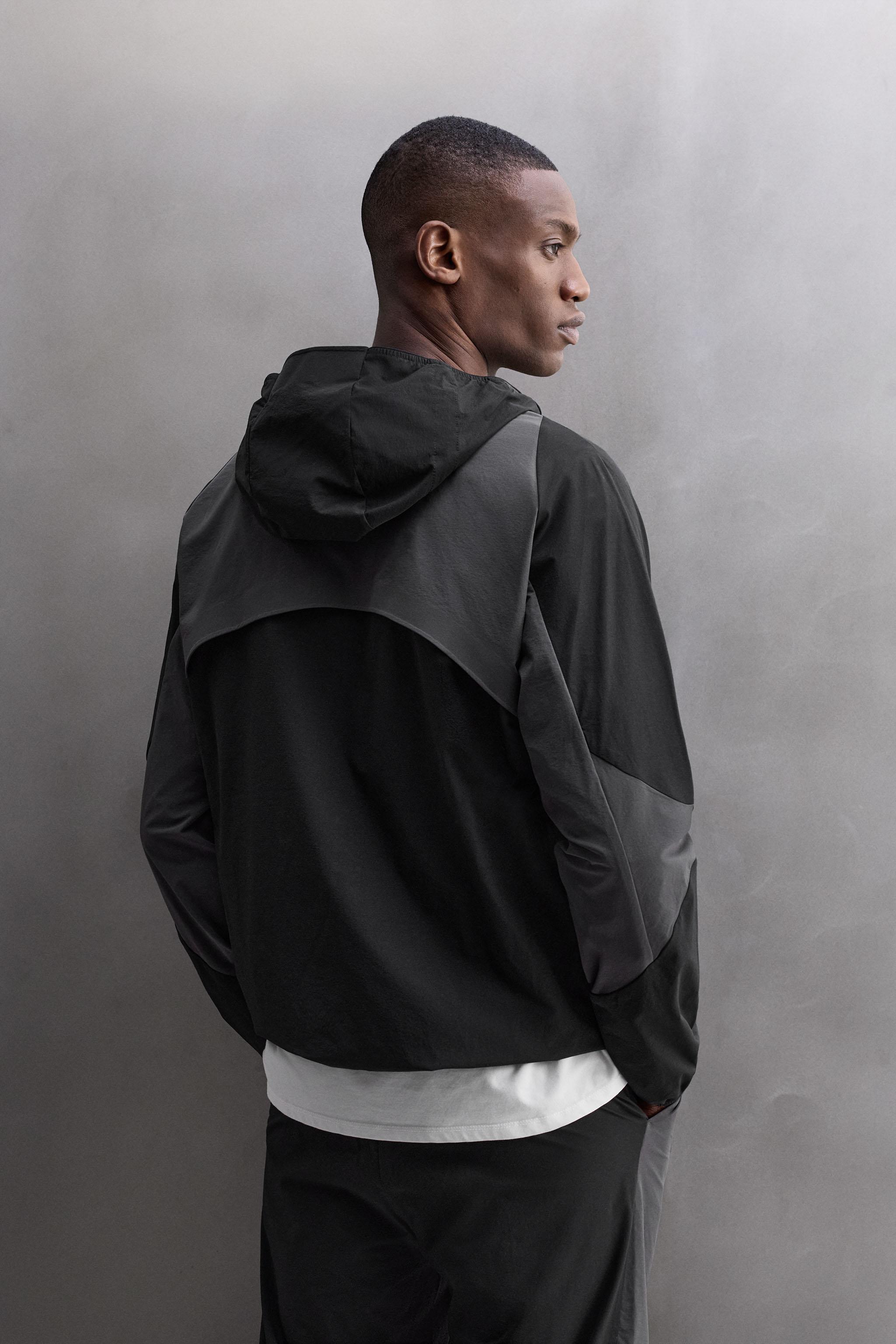 COLOR BLOCK TECHNICAL JACKET - Black | ZARA United States